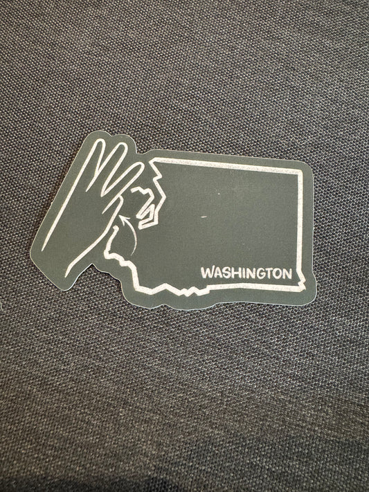 Washington ASL Sticker